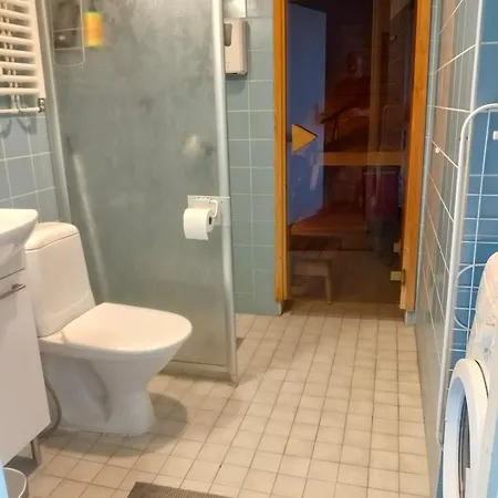 Center At The Bus Station With Balcony And Sauna 公寓 图尔库