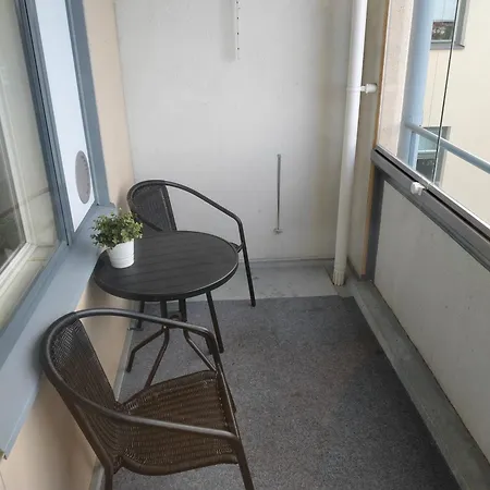 Center At The Bus Station With Balcony And Sauna *